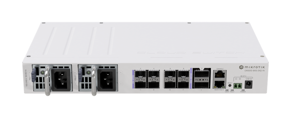 EZVIZ Switch Mikrotik Crs510-8xs-2xq-in