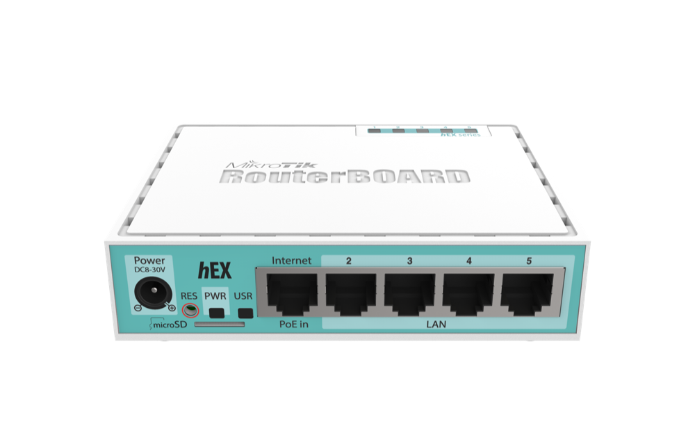 EZVIZ Router MIKROTIK RB750Gr3 hEX