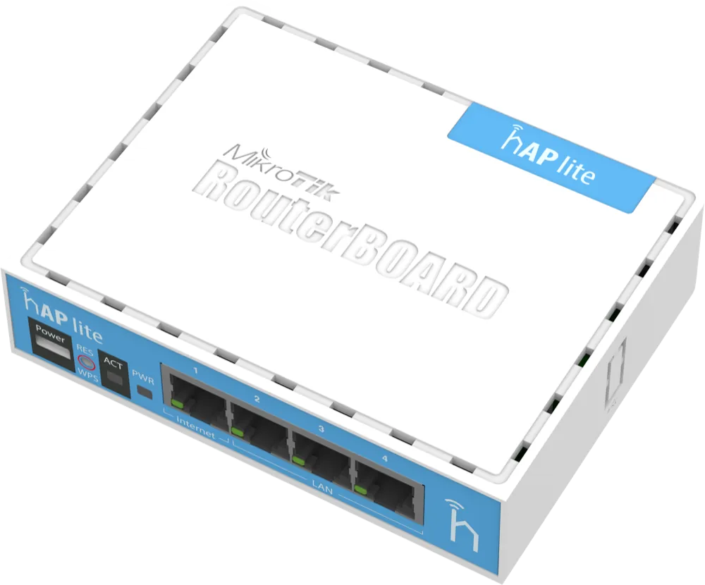 EZVIZ Router WiFi MIKROTIK RB941-2nD hAP lite