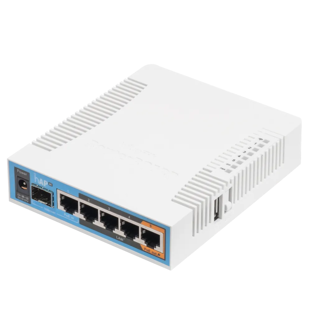 EZVIZ Router WiFi MIKROTIK RB962UiGS-5HacT2HnT hAP ac