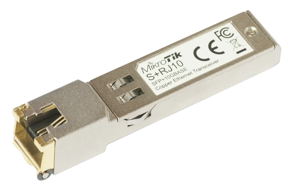 EZVIZ Módulo SFP Cobre (RJ45) MIKROTIK S+RJ10